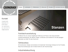 Tablet Screenshot of csongradi.de